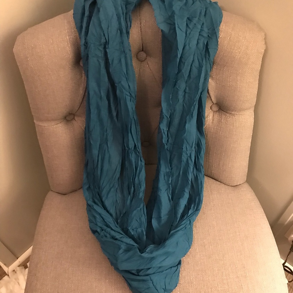 Scrunched Textured Infinity Scarf